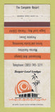 Matchbook Cover - Sugar Loaf Lodge FL 30 Strike