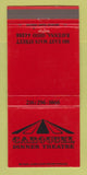 Matchbook Cover - Carousel Dinner Theatre Ravenna OH 30 Strike