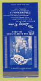 Matchbook Cover - The Living Room Restaurant Toledo OH 30 Strike