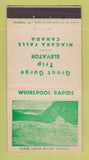 Matchbook Cover - Great Gorge Trip Niagara Falls ON 30 Strike