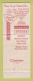 Matchbook Cover - Jimmie Dip's Restaurant Fort Worth TX CHinese
