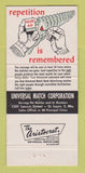 Matchbook Cover Advertising Fed of America Convention 1957 Miami WEAR 30 Strike