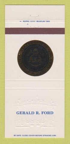 Matchbook Cover - Gerald Ford President of the United States 30 Strike