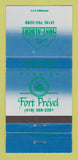 Matchbook Cover - Mont Albert Fort Prevel QC 30 Strike