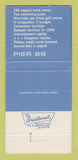 Matchbook Cover - Pier 66 Hotel Marina Fort Lauderdale FL 30 Strike