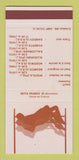 Matchbook Cover - Seita France Olympics? High Jump SAMPLE 30 Strike