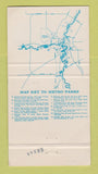 Matchbook Cover - Metro Parks System Assiniboine Winnipeg MB WEAR 30 Strike