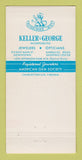 Matchbook Cover - Monticello Charlottesville VA Keller George Jewelry 30 Strike