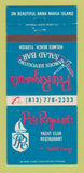 Matchbook Cover - Pete Reynard's Restaurant Holmes Beach FL 30 Strike