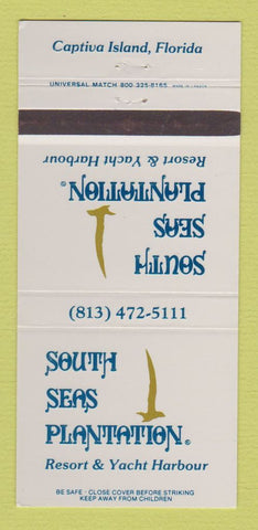 Matchbook Cover - South Seas Plantation Resort Captiva Island FL 30 Strike