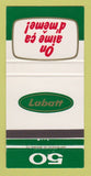 Matchbook Cover - Labatt Beer 50th QC Canada 30 Strike