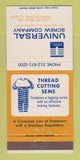 Matchbook Cover - Universal Screw Company Franklin Park IL 30 Strike