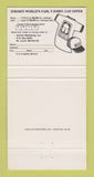 Matchbook Cover - Stroh's Beer 1982 World's Fair Knoxville TN 30 Strike