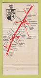 Matchbook Cover - Kingsway Trucking Montreal QC WORN 30 Strike