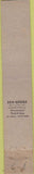 Matchbook Cover - George and Mary Dartmouth #105 10 Strike
