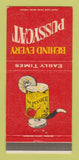 Matchbook Cover - Early Times Whiskey Pussycat Drink Louisville KY 30 Strike