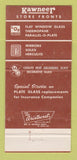 Matchbook Cover - Midland Glass Company Midland MI truck 30 Strike