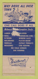 Matchbook Cover - Service Quality Lumber Dealers Kansas City KS 30 Strike