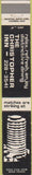 Matchbook Cover - Christopher Inn Columbus OH 10 Strike