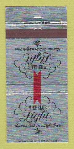 Matchbook Cover - Michelob Light Beer 30 Strike