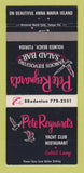 Matchbook Cover - Pete Reynard's Restaurant Holmes Beach FL 30 Strike