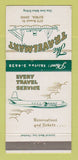 Matchbook Cover - Travelmart Travel Service Elyria OH 30 Strike