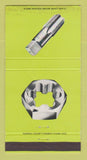 Matchbook Cover - Warrior Taps and Dies WEAR 30 Strike