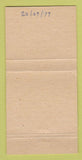 Matchbook Cover - Festival De LA Patate St Ubalde QC Ruel Radio TV 30 Strike