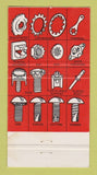 Matchbook Cover - Shakeproof Fastex Fastener Don Mills ON 30 Strike