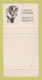 Matchbook Cover - Motorola Canada Electronics  30 Strike