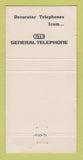 Matchbook Cover - GTE General Telephone WEAR 30 Strike