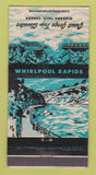 Matchbook Cover - Great Gorge Trip Elevator Niagara Falls ON WEAR 30 Strike