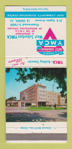 Matchbook Cover - West Suburban YMCA La Grange IL 30 Strike