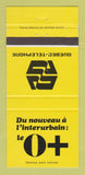 Matchbook Cover - Quebec Telephone QC 30 Strike