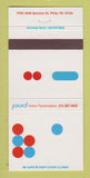 Matchbook Cover - Pod Voice Transmission Philadelphia PA 30 Strike