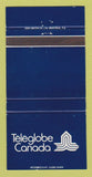 Matchbook Cover - Teleglobe Canada Montreal QC Toronto Telephone 30 Strike