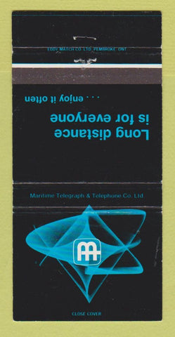 Matchbook Cover - Maritime Telegraph and Telephone Canada WEAR 30 Strike