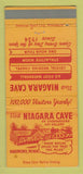 Matchbook Cover - Niagara Cave Harmony MN WEAR 30 Strike