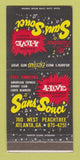 Matchbook Cover - Sans Souci Atlanta GA  30 Strike