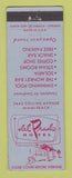 Matchbook Cover - Del Prado Hotel Miami Beach FL