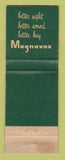Matchbook Cover - Magnavox TV Gobberts Minneapolis? WEAR