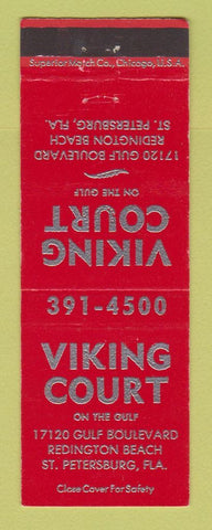 Matchbook Cover - Viking Court Motel St Petersburg FL