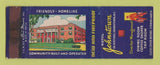 Matchbook Cover - Hotel Johnstown NY WEAR