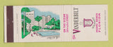 Matchbook Cover - Vanderbilt Hotel Miami Beach FL