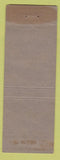 Matchbook Cover - Dupont Circle Washington DC WEAR