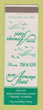 Matchbook Cover - Miami Airways Hotel Miami FL