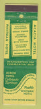 Matchbook Cover - Acacia Hotel Colorado Springs Whitman Pueblo
