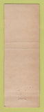 Matchbook Cover - Keller Chevrolet Marysville PA WEAR