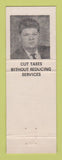 Matchbook Cover - Leo Vance State Senator Election