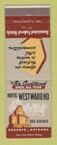 Matchbook Cover - Hotel Westward Ho Phoenix AZ